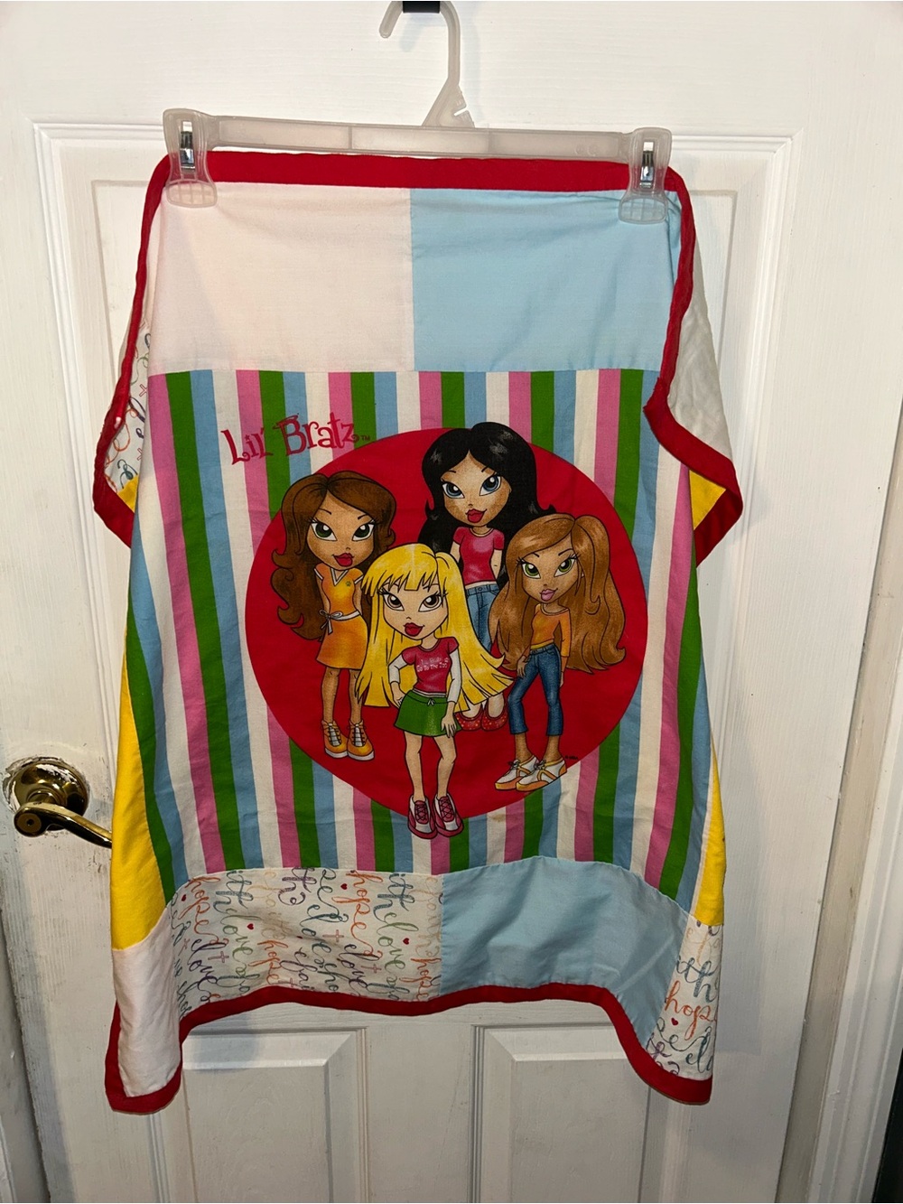 Vintage Bratz baby blanket